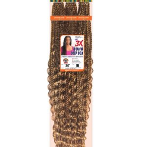 REALISTIC 3X GHANA TWIST BOHO DEEP BOX 14"