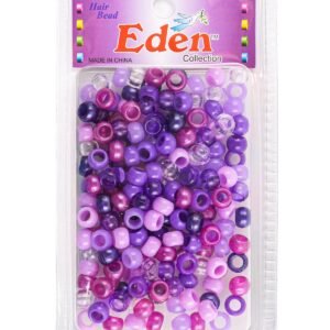 ROUND BEADS (200 PCS) -PURPLE MIX