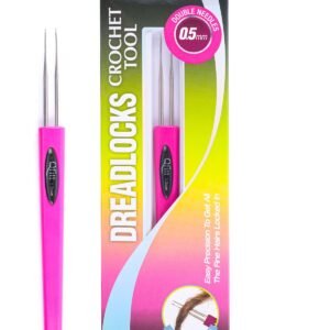Q-FITT #1138 DREADLOCKS CROCHET TOOL (0.5MM DOUBLE)