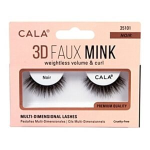CALA #35101 3D FAUX MINK LASHES -NOIR