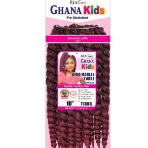REALISTIC GHANA KIDS AFRO MARLEY TWIST 10″